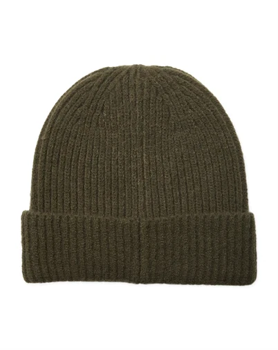 Woodbird - WBYeti Plated Beanie - Dark Olive